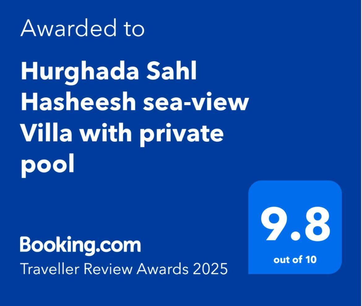 Hurghada Sahl Hasheesh Sea-View Villa With Private Pool Esterno foto